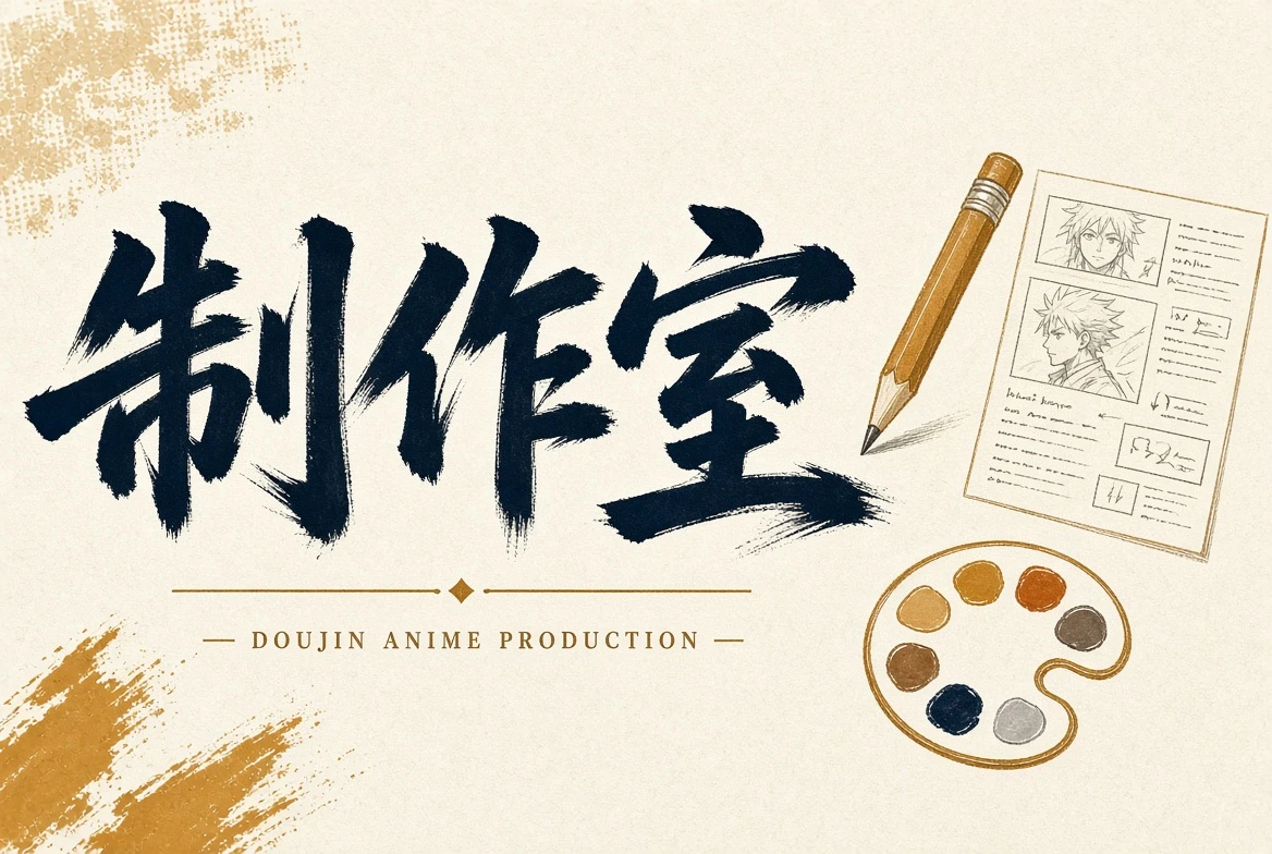 动漫制作室视觉